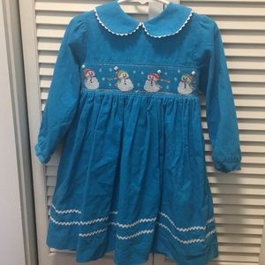Girls corduroy dress